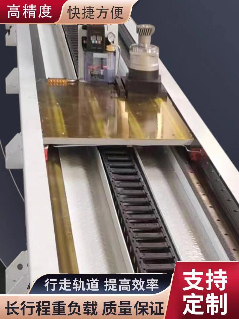 重載滑臺(tái)第七軸機(jī)器人地軌底座 鑄鐵滑軌長行程直線齒條滑動(dòng)軌道